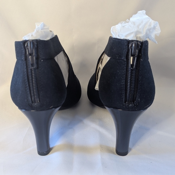 Life Stride Giovanna 2 Pump in Navy Suede 9.5 Wide Brand New - Picture 7 of 9